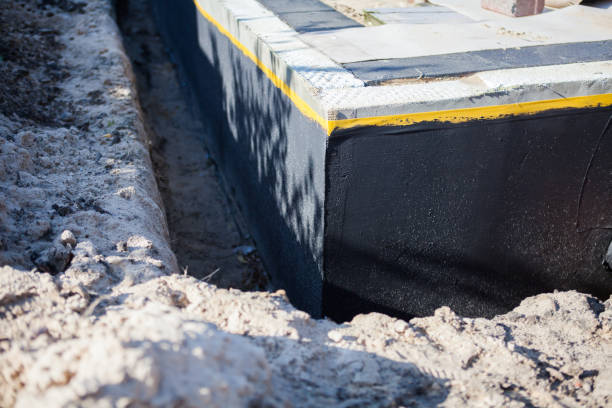 SJ Waterproofing Pros completing home waterproofing near Anderson, IN